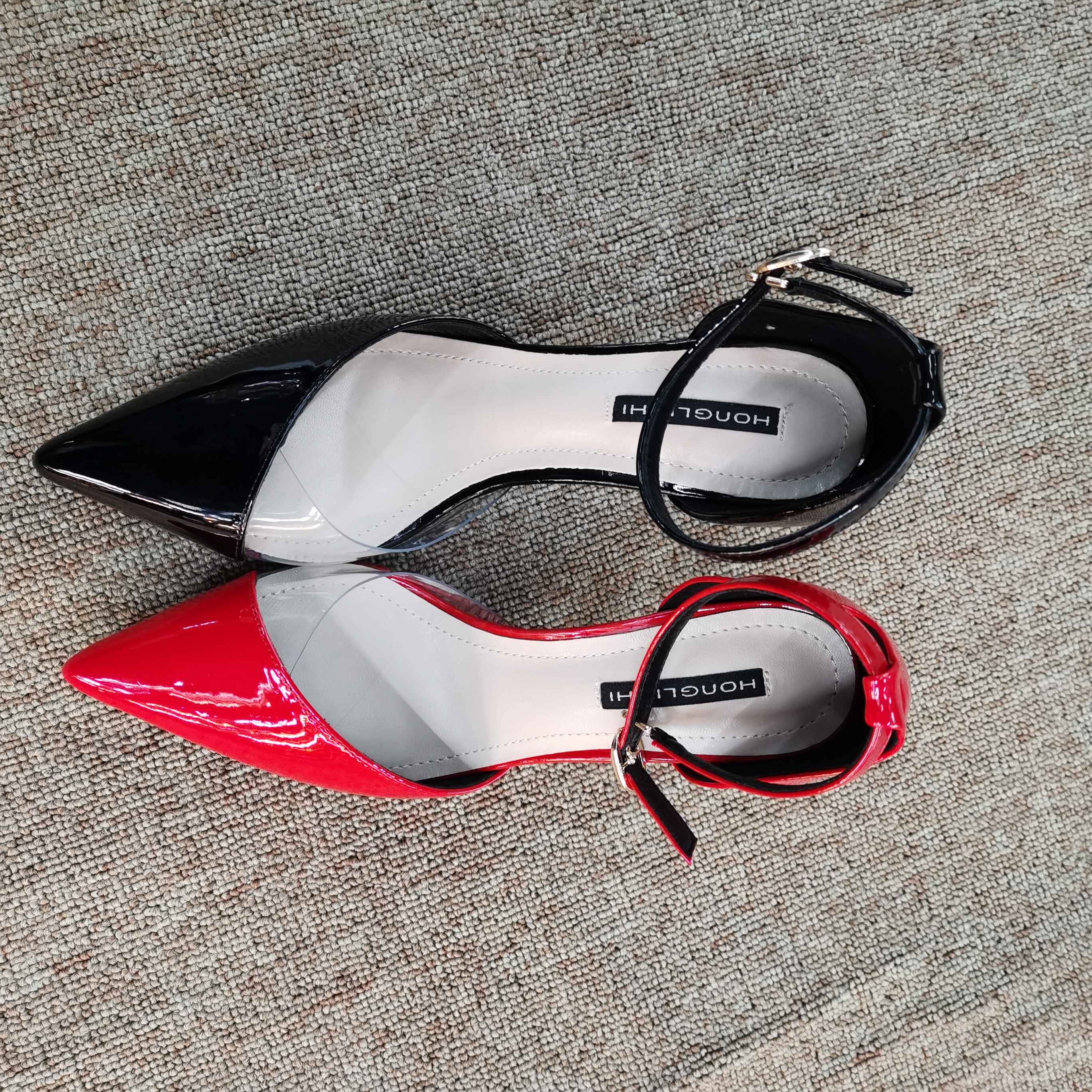 SS802阿红时尚2020新款广州女士真皮高跟鞋