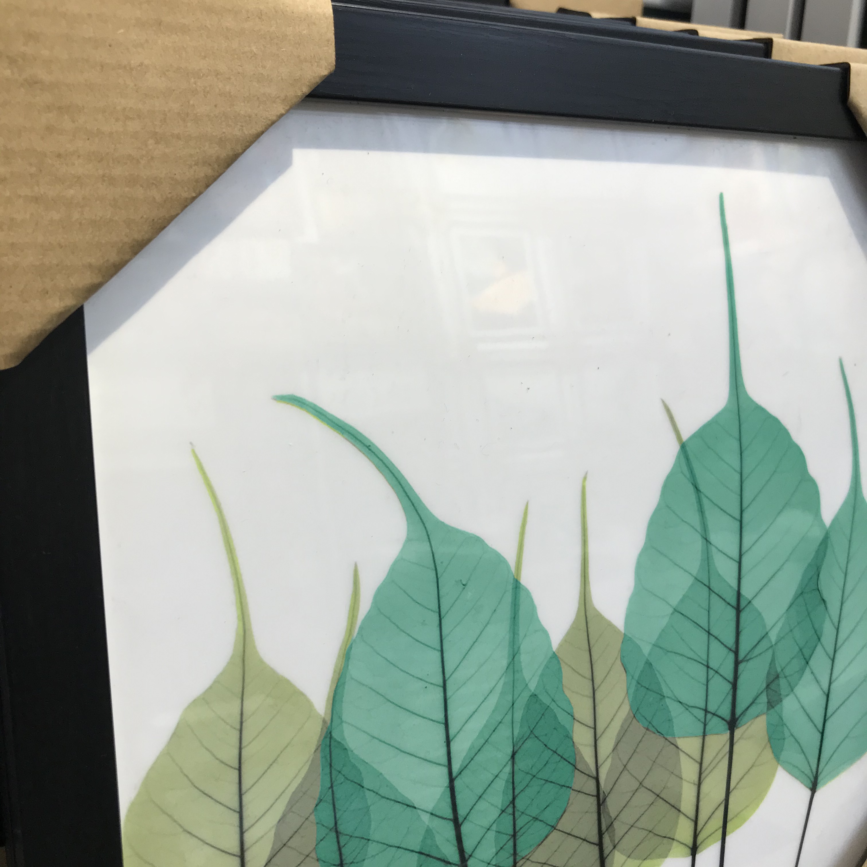 Nordic-style decorative paintings, modern and simple murals, living room sofa background wall paintings, dining room hanging paintings, triptych Specification image