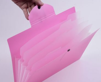 Mini Bills Multi-Functional Receipt Book Travel Bill Book Package Letter Bag Storage Box Specification drawing