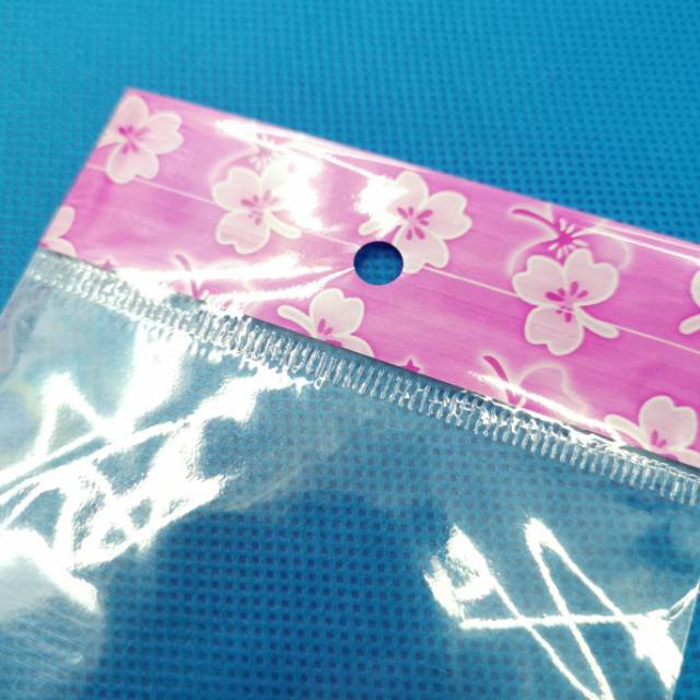 9*22 Flower Card Head Pressing Teeth Transparent Self-Adhesive Opp Self-Adhesive Bag Plastic Bag details Picture