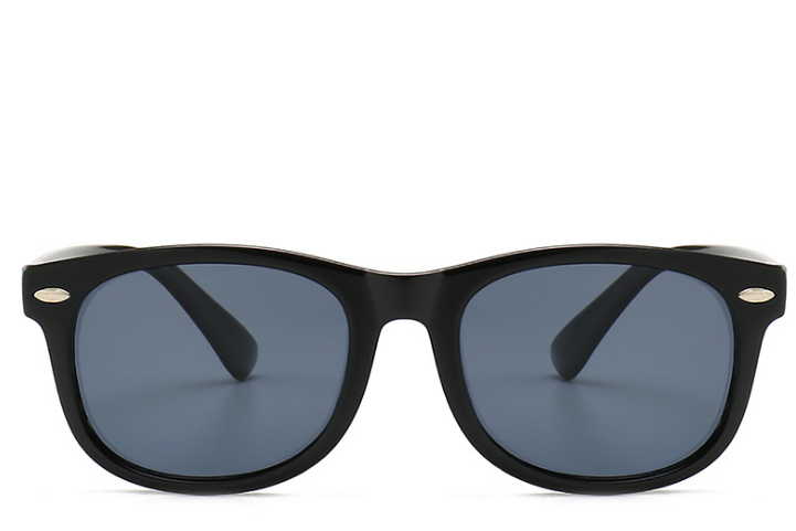 儿童墨镜米钉硅胶偏光太阳镜男女宝宝休闲墨镜护目太阳眼镜细节图