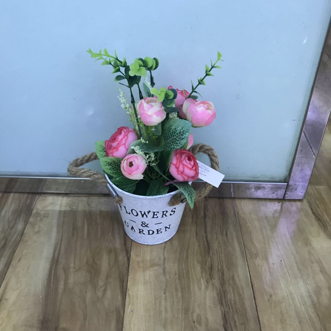 假花塑料花干花仿真花客厅茶几餐桌摆件花束装饰品绿植植物小盆栽