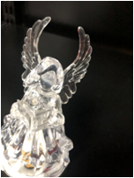 Colorful lights, small faceless angel night lights details Picture