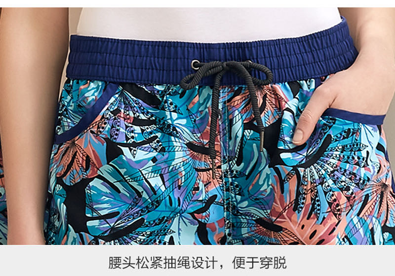 Casual couple beach pants Specification image