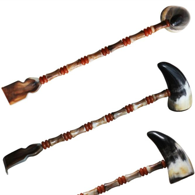 The Horn Comb Does Not Ask For A Back Tickle The Horn Massage Beat The Non-Tickle Tool The Tickle Scratcher The Back Scratcher The Tickle Specification drawing