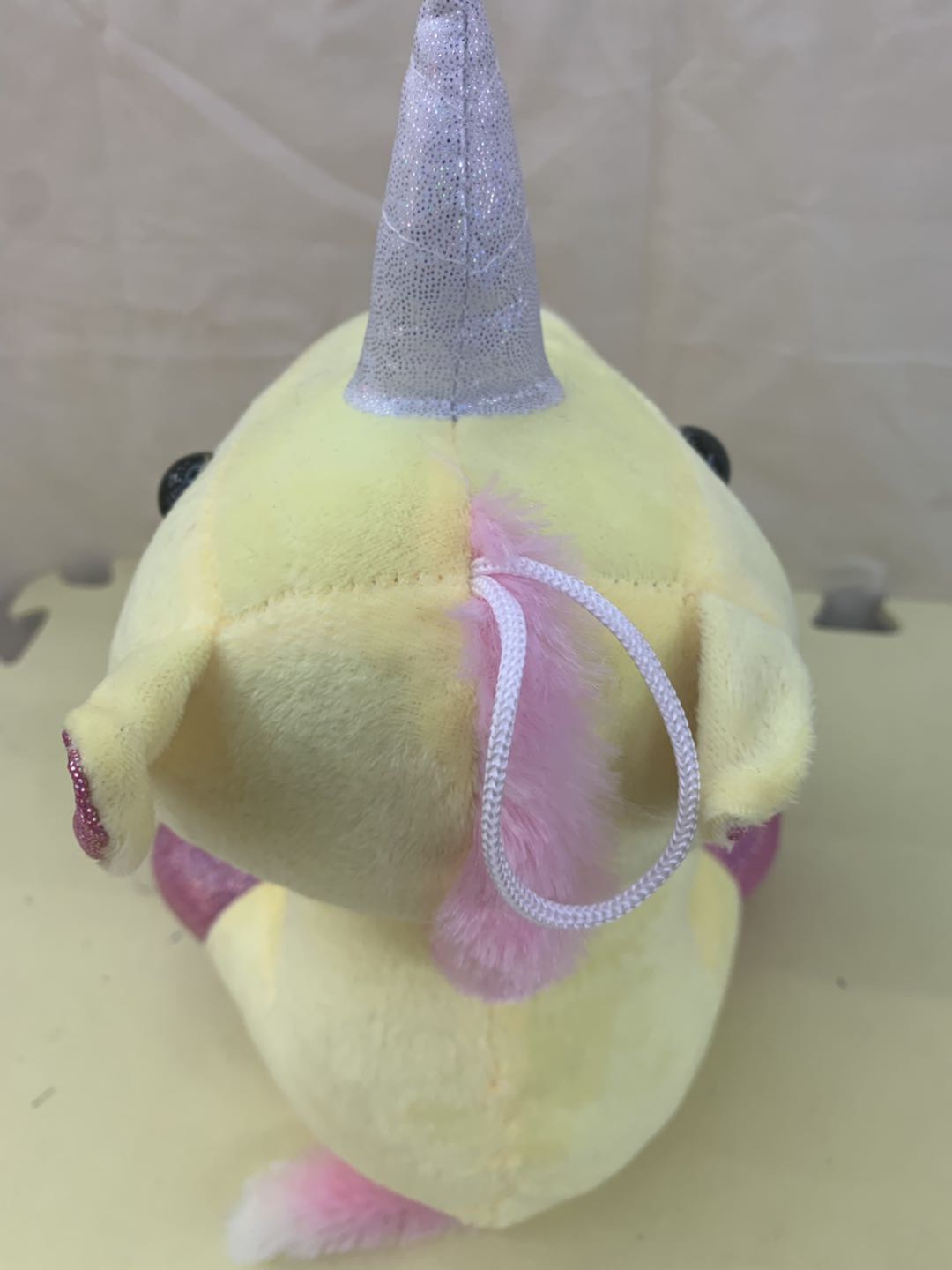 Crystal super soft unicorn fleece toy for children, girls, home decoration Specification image