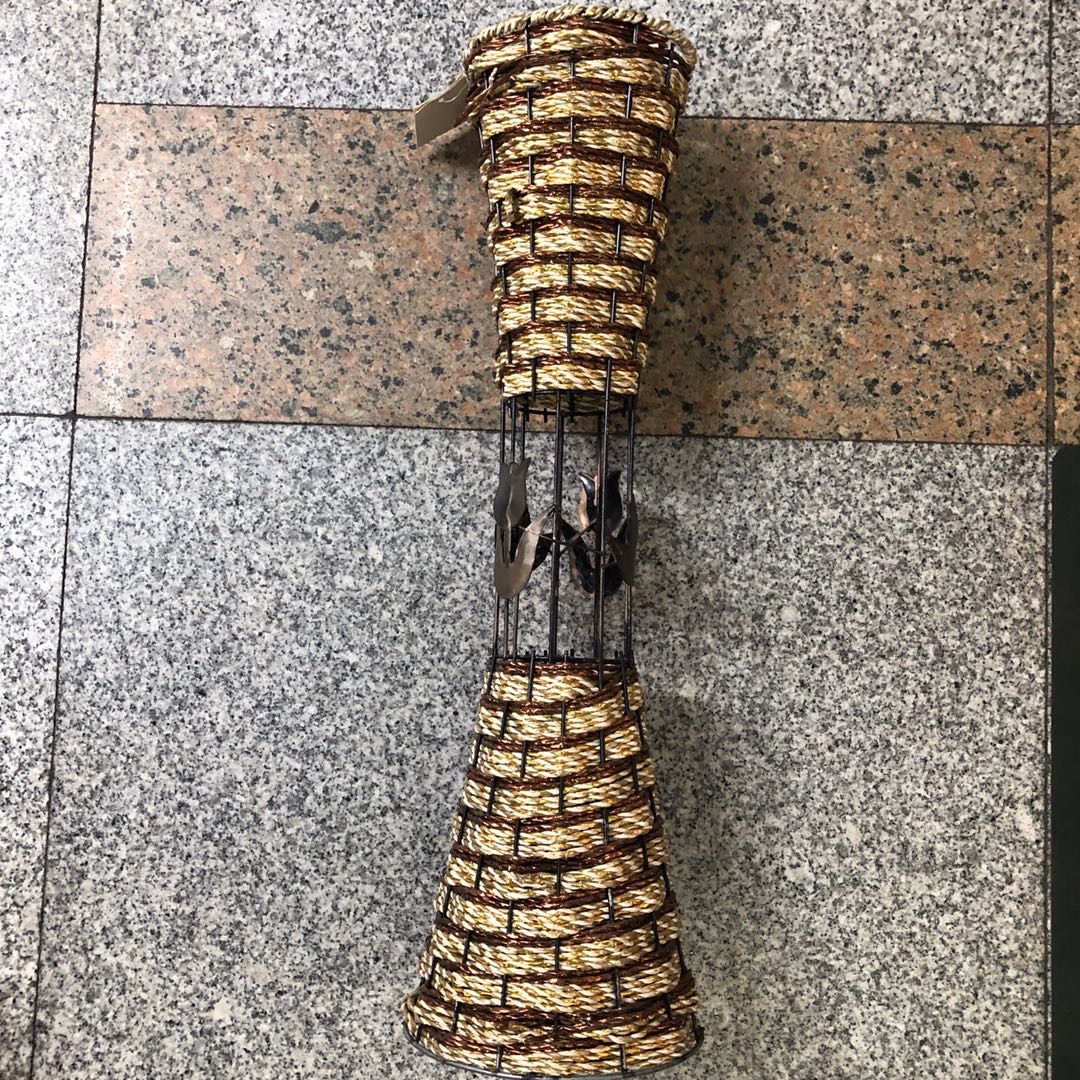 铁艺花架插花神器欧式摆件铁丝布艺花篮厂家批发图