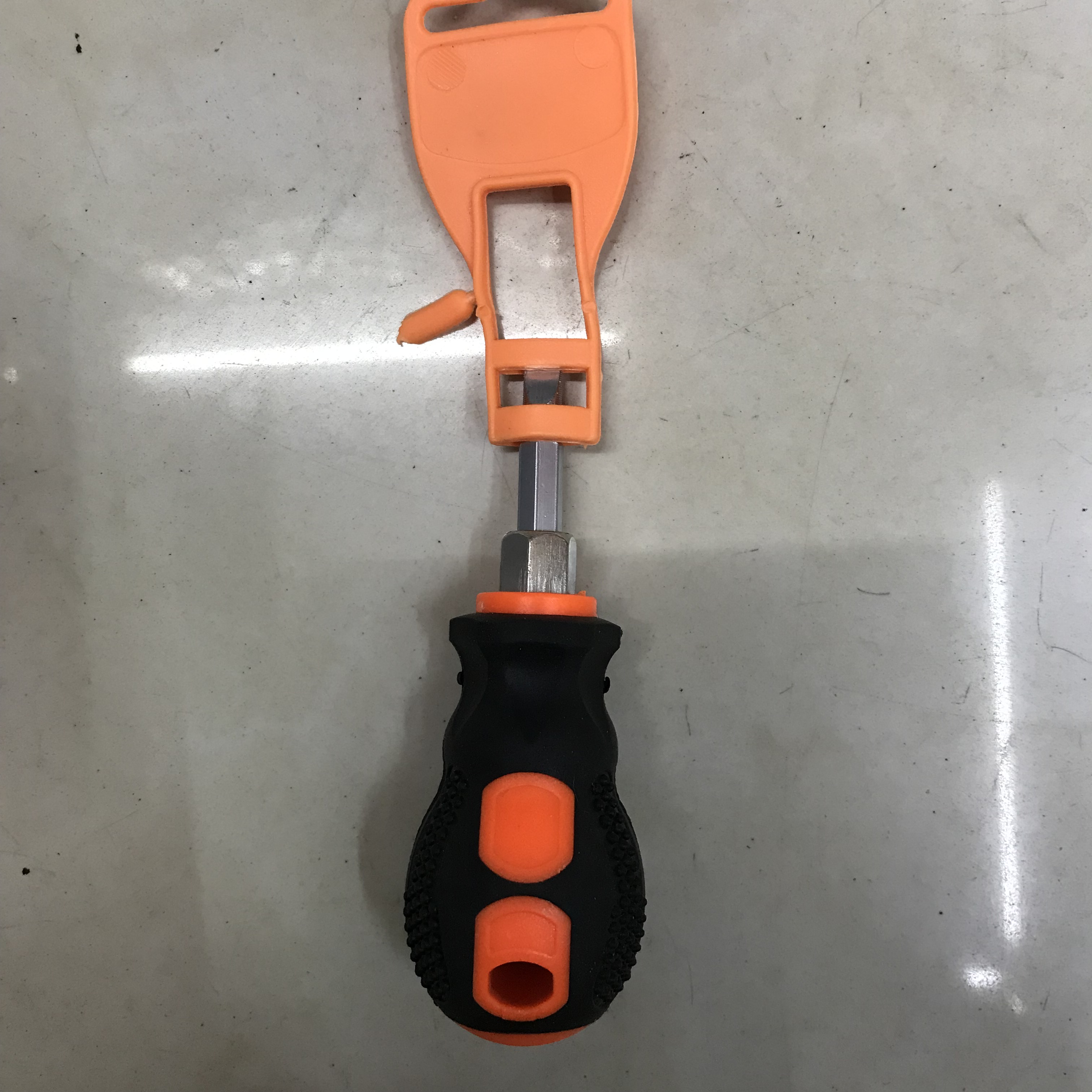 Industrial grade screwdriver screwdriver screwdriver with single grain handle thumbnail