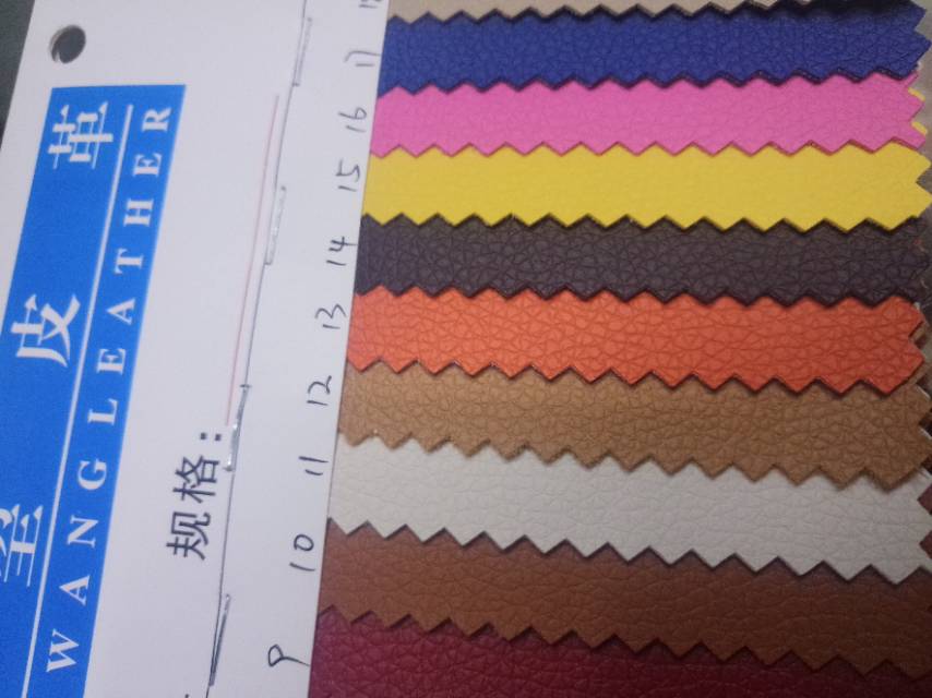 GQ002H Little Litchi Factory Direct Sales, best-selling new PU leather, large stock of high, medium and low grade luggage, sofa, shoe materials and fabrics Specification image