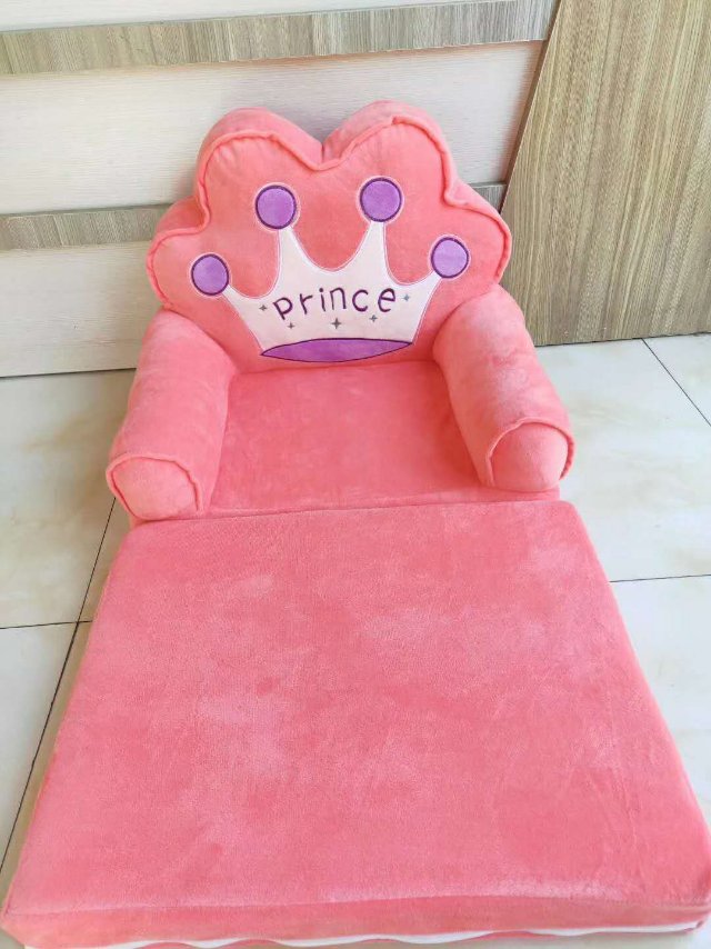 宝宝1-2岁三层小沙发床折叠可拆洗可爱卡通座椅幼儿园午睡沙发床详情3