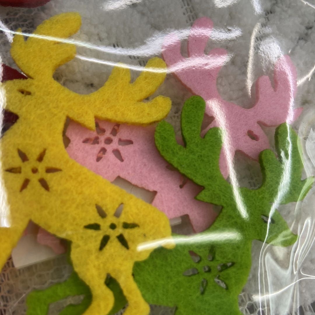 Haiming Toys Educational Toys Educational Toys Handmade Toys New Felt Three-Dimensional Deer Multi-Color Jewelry Accessories Toy Accessories details Picture
