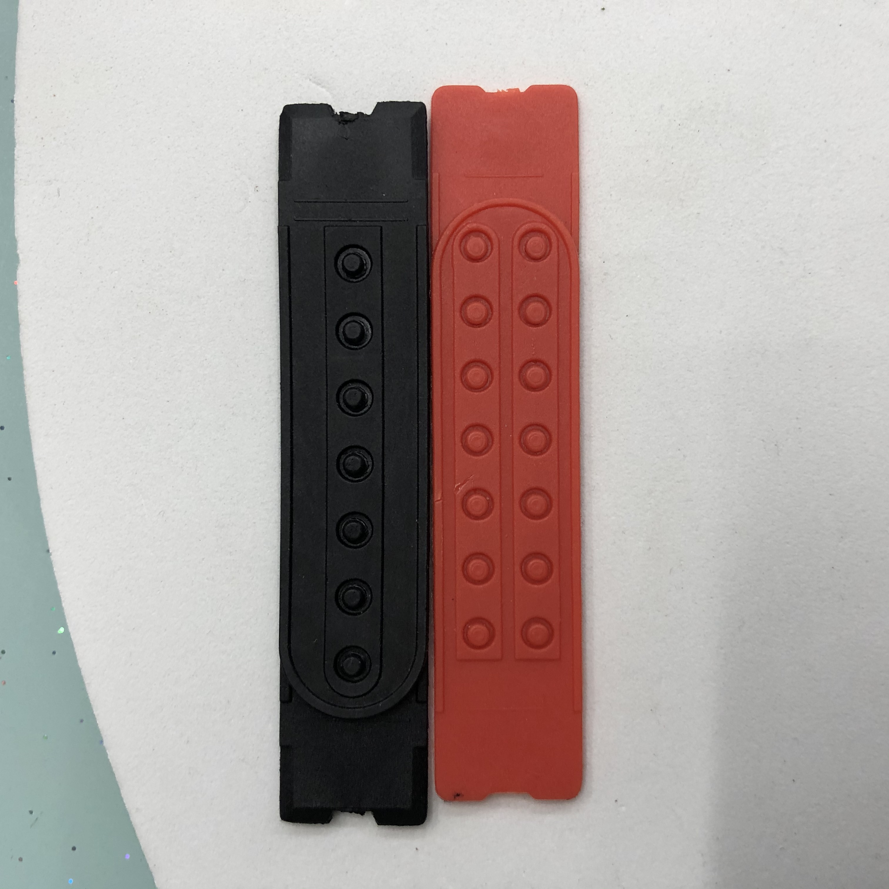 Adjustable Buckle At The Back Of The Hat Elastic Buckle Buckle Seven-Hole Expansion Adjustable Lock Cap Belt Accessories Accessories Plastic Specification drawing
