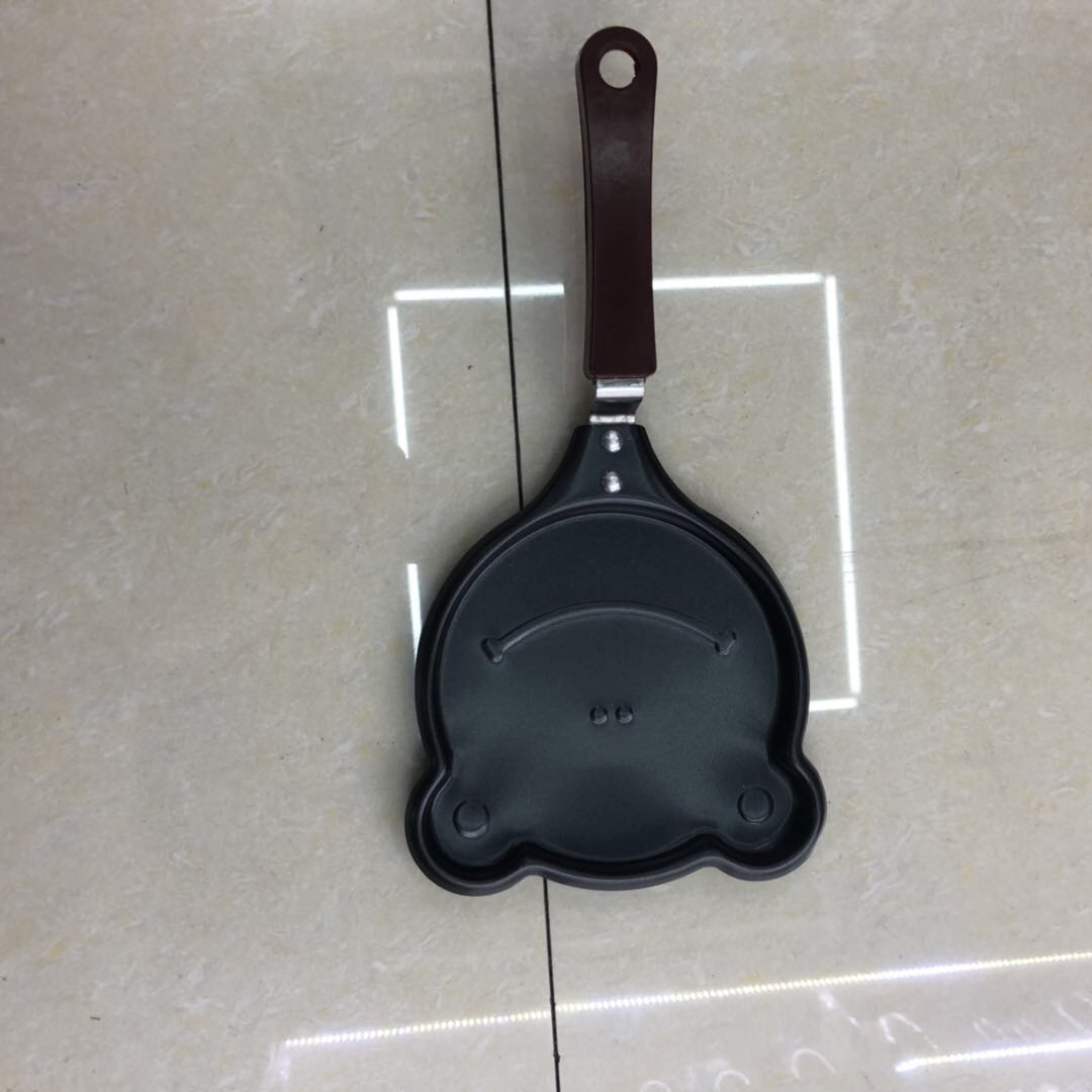 Creative Frog Egg Frying Pan Non-Stick Love Diy Mold Breakfast Egg Frying Pan Poached Egg Thick full figure