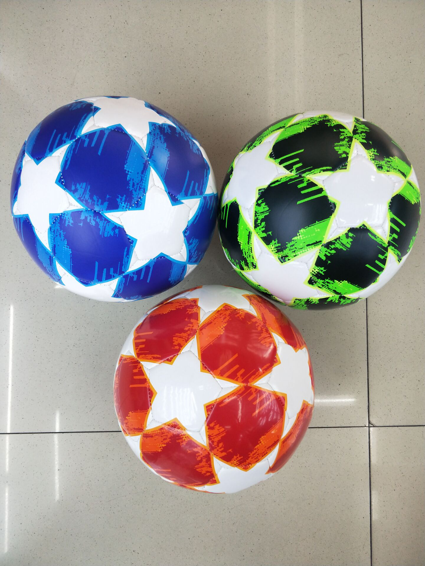 Grain Pu Machine Sewing Men's And Women's Handball Training Competition No. 3 Football Students Practice Application Scenario