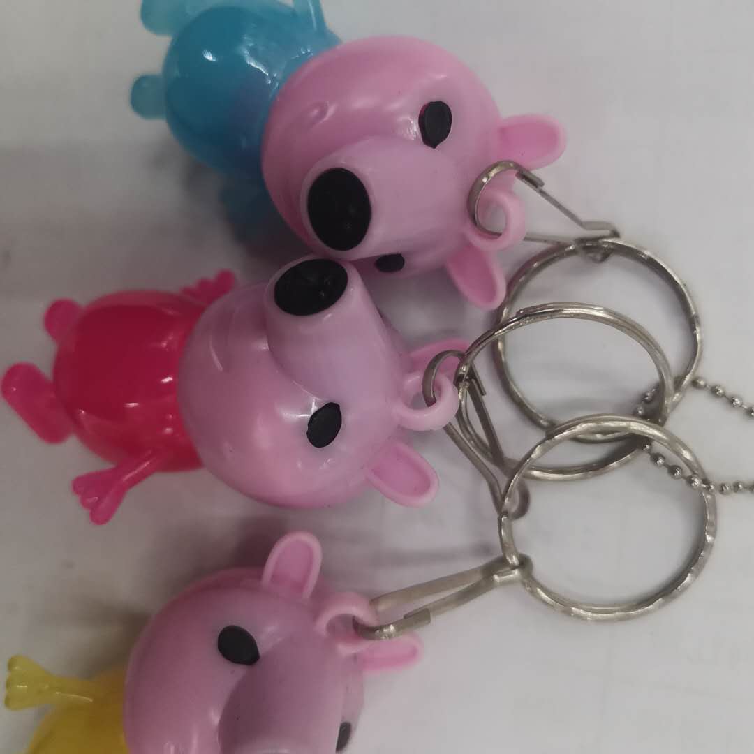 小猪钥匙扣圈链挂件配饰小礼品