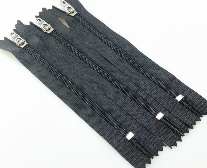 拉链黑色3.5号尼龙拉链弹簧头裤子门禁拉链爆款新款产品图
