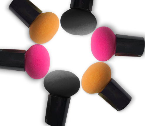 Round Small Mushroom Head Makeup Sponge Powder Puff Gourd Beauty Makeup Egg Air Cushion Bb Dry And Wet Dual Use Do Not Eat Powder Can Be Customized Specification drawing