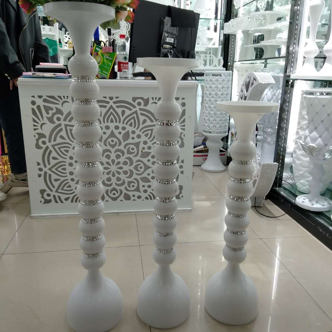 婚庆礼仪店面开业鲜花仿真花插花配件圆形柱产品图