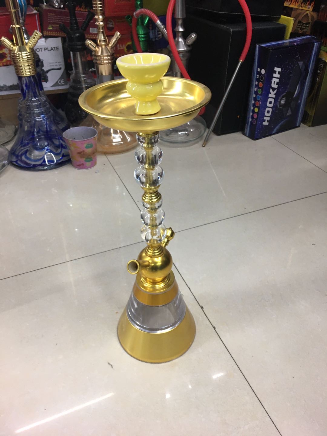 水烟壶全套多重过滤水烟斗水烟嘴水烟筒055#细节图