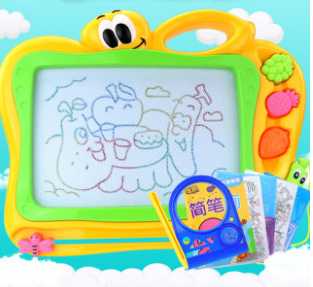 儿童画板磁性笔宝宝家用彩色写字小黑板大号画写板涂鸦板可擦拭
