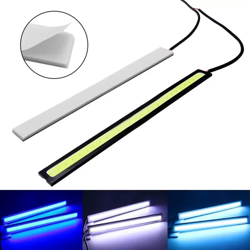 Car General Cob17cm Day Running Lights Led Lights Car Lights, White, Ice Orchid, Blue Specification drawing