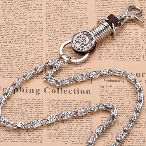 个性朋克金属挂饰时尚腰链男士嘻哈潮流裤子挂链牛仔装饰链条裤链产品图