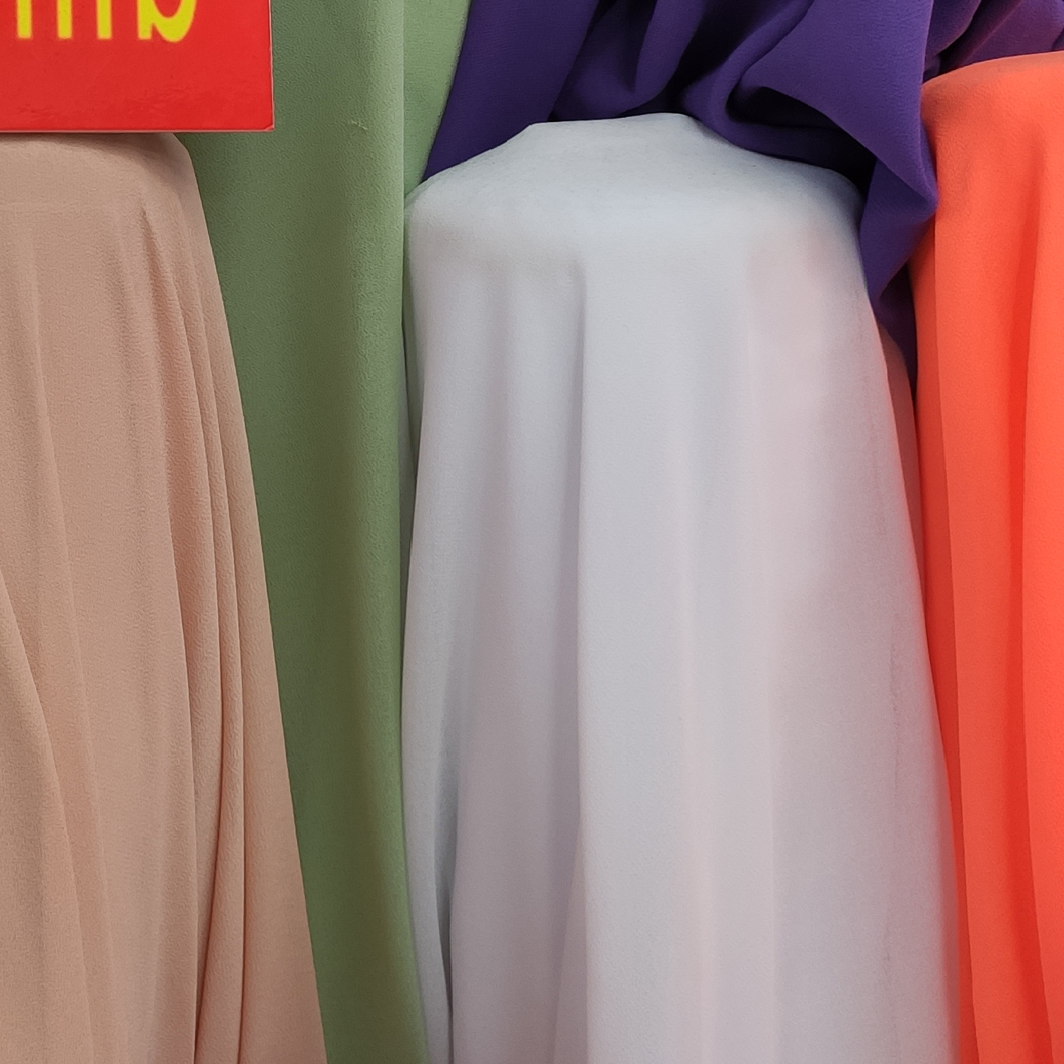 Four-sided elastic clothing decorative fabric is available in multiple colors and the price is negotiable details Picture