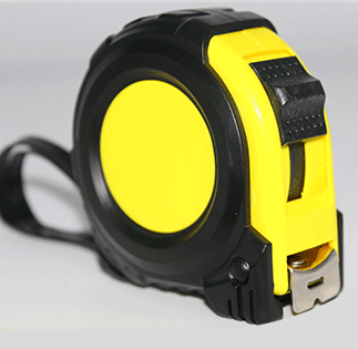 Wholesale of 5-meter stainless steel tape measure, automatic telescopic steel tape measure, thickened with plastic coating, wear-resistant and anti-drop box measuring tools