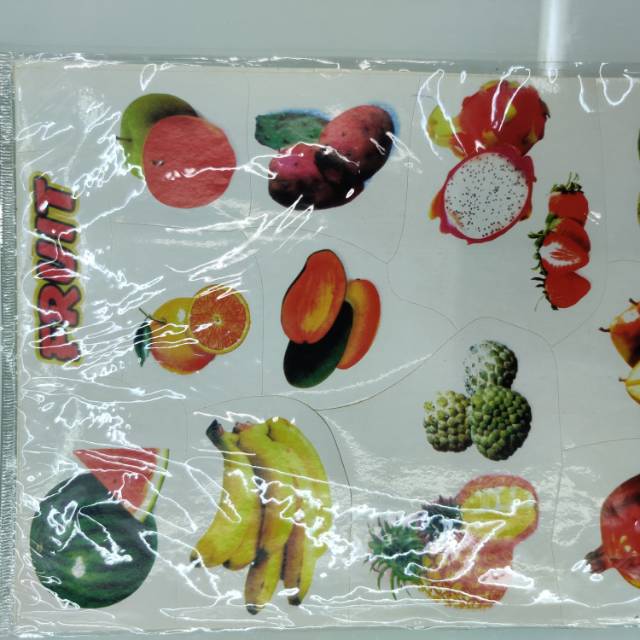 创意趣味贴纸水果图案标签贴贴纸反复使用贴纸产品图