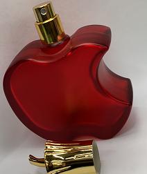 苹果香水瓶全套玻璃香水瓶电化铝高档喷雾化妆品包装分装空瓶细节图