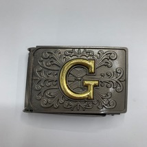 厂家批发直销男士古铜色金色字母时尚皮带扣方板扣