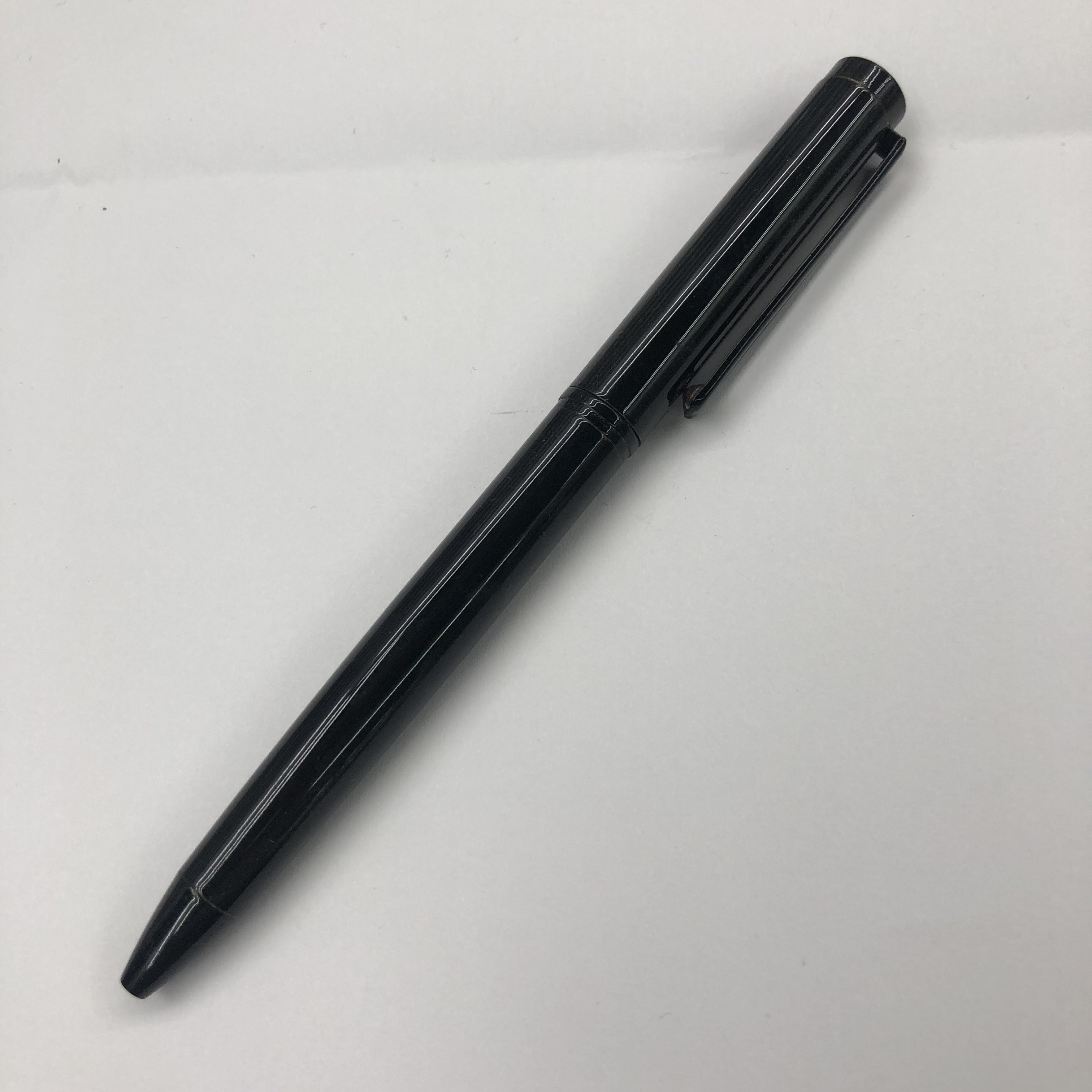 Ballpoint pen metal heavy hand pen black ink pen man business high-grade office carbon neutral pen thumbnail