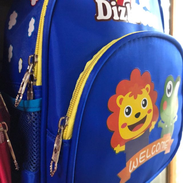 新款绝地求生吃鸡苏菲公主卡通图案双背书包细节图