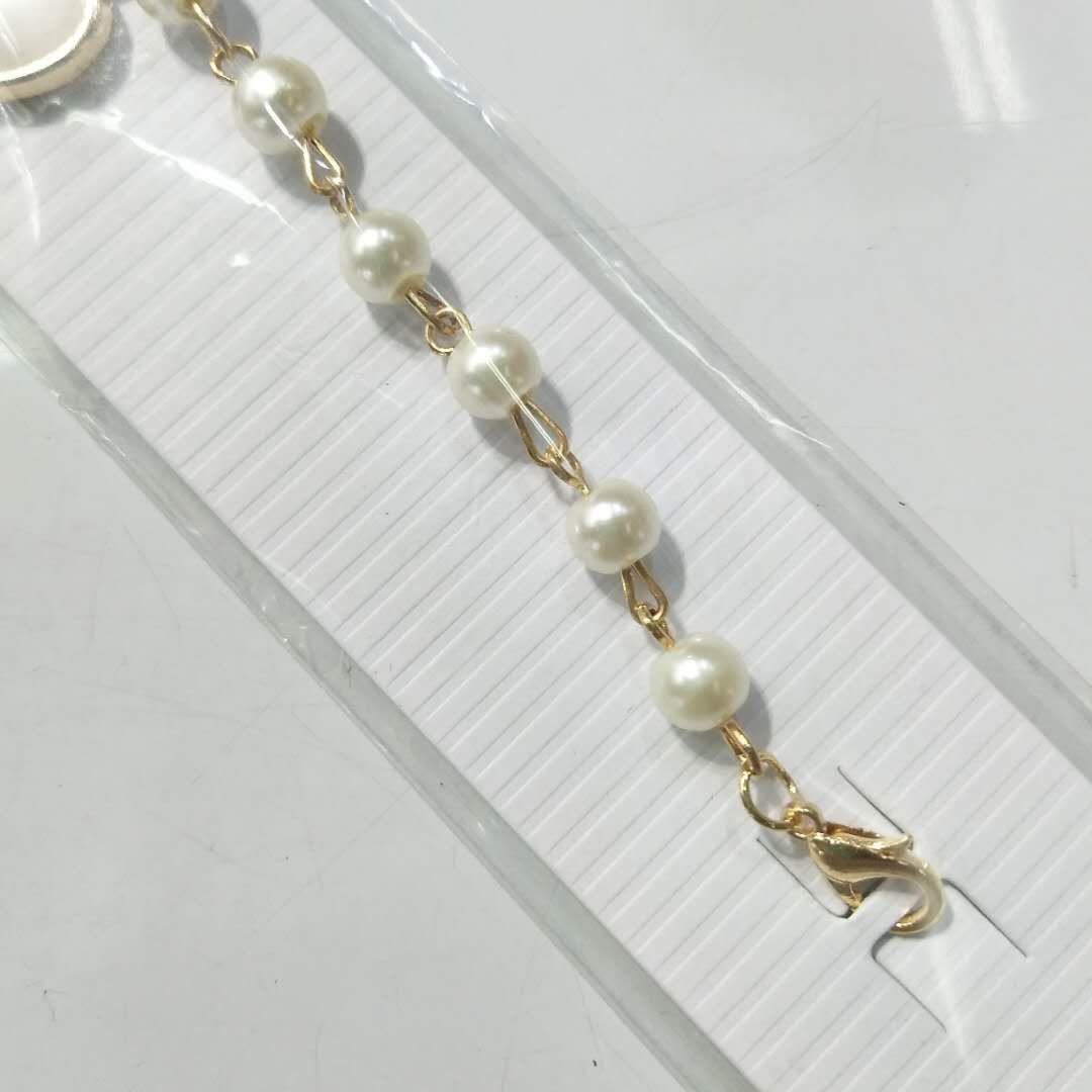 白色心形电度水晶钻石玻璃饰品项链