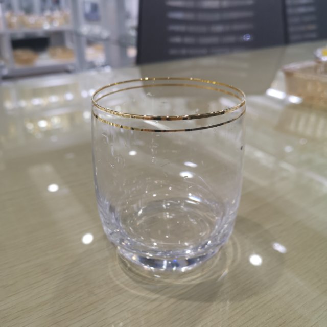 双圈金边装饰玻璃杯酒杯水杯现货充足厂家直销当季新品可批发高颜值高质量