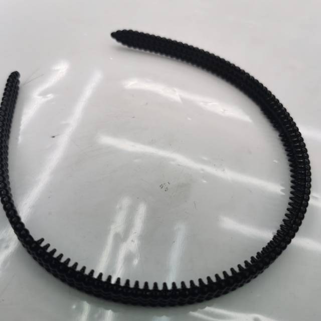 Hot New Hair Comb Black Plastic Women's Hair Band Fashion Headband Headpin Headpin Headpin Headpin Plastic Hairpin Specification drawing