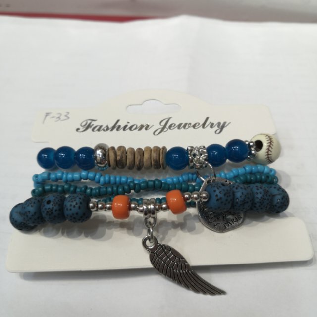 叶子挂坠手环手饰手链外贸出口