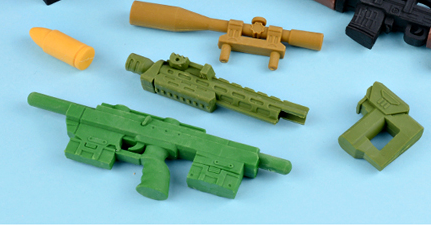 橡皮擦文具/橡皮擦/橡皮/3D卡通橡皮擦/彩色橡皮擦细节图