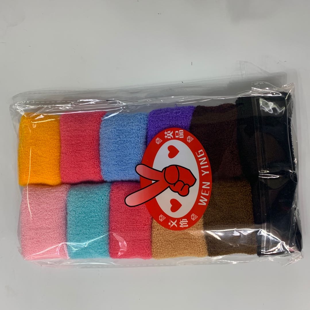 Korean candy-colored hair bands, headbands, children's rubber bands, hair accessories, headwear, Moon Young accessories