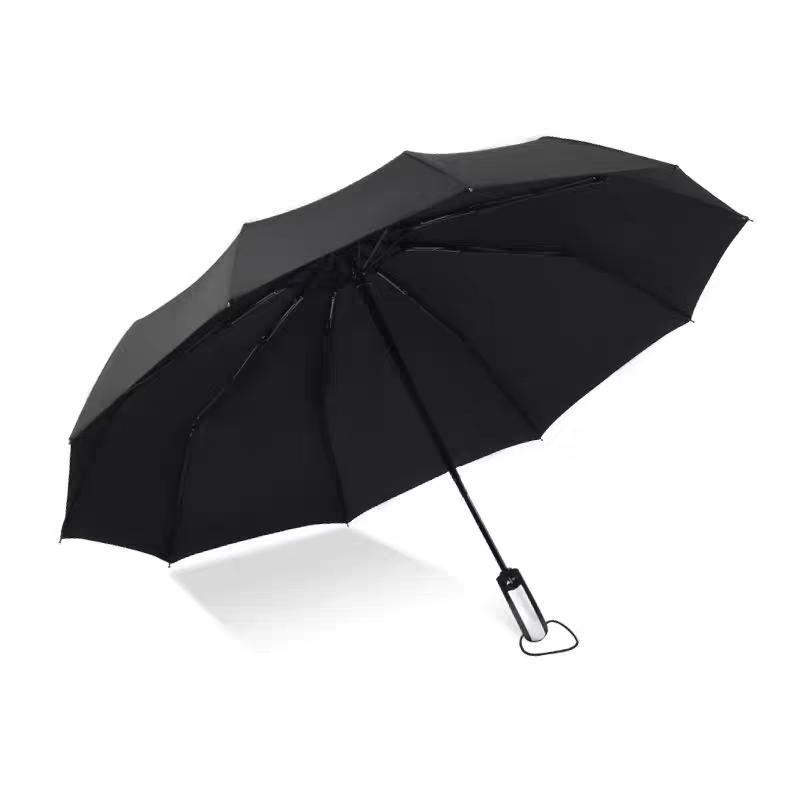 全自动雨伞双人防晒伞手动三折叠伞遮阳伞男女太阳伞晴雨两产品图