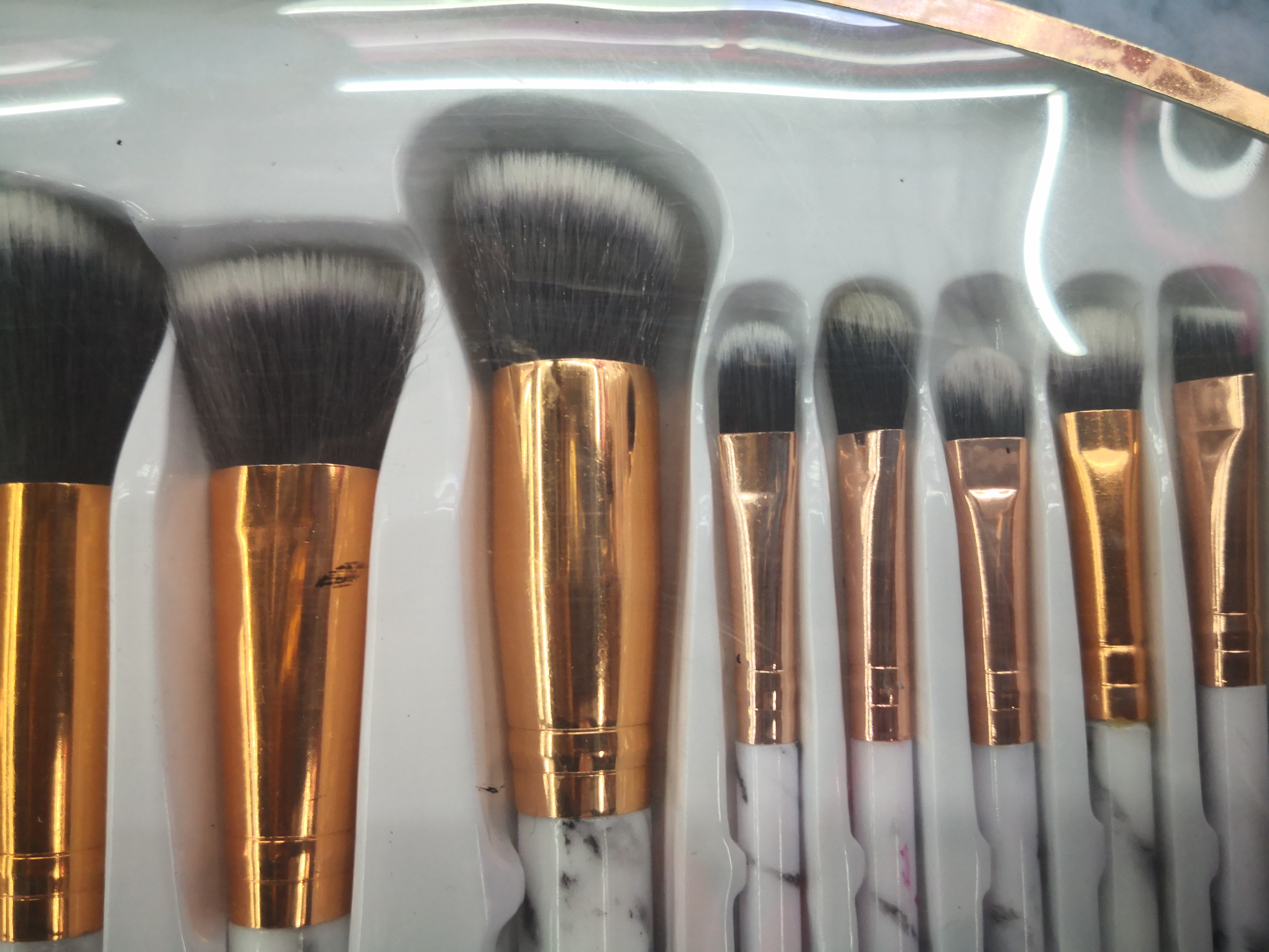 Artificial fiber soft beauty brush eyeshadow brush set Specification image
