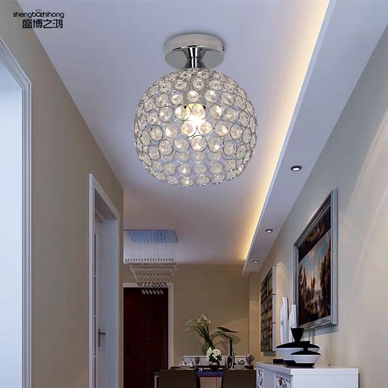 Crystal Light Led Chandelier Home Living Room Ceiling Color Corridor Foyer Crystal Light Specification drawing