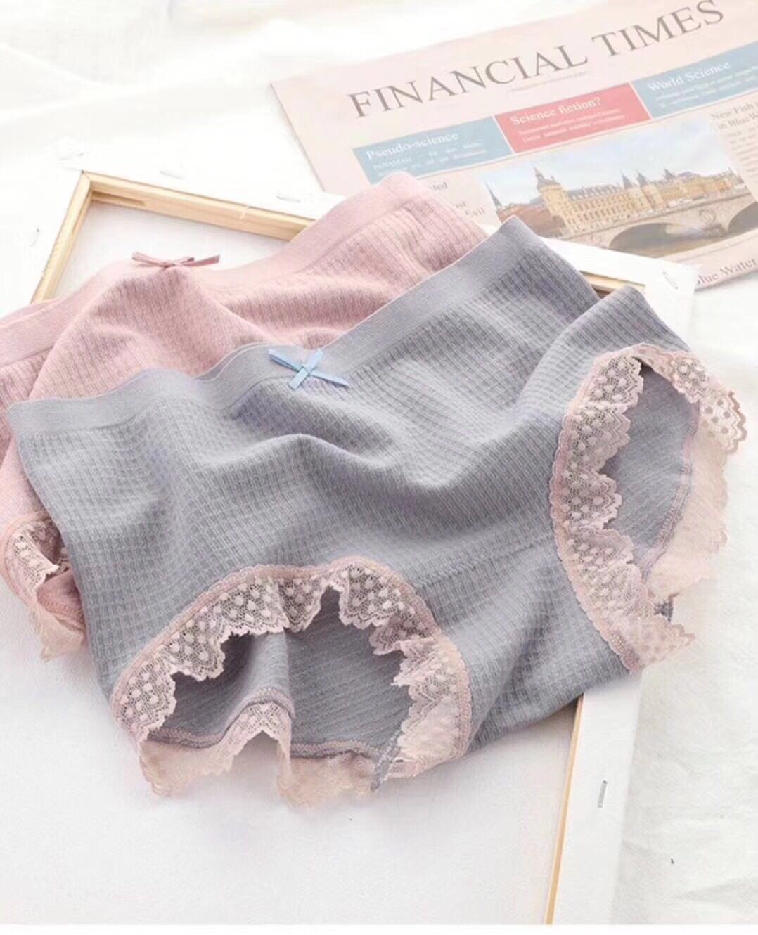 Summer Burst Perfume Underwear Girls Jacquard Cotton Skin Briefs Shorts