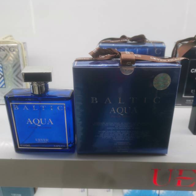 Blue Sea Blue Shore Blue Vitality Ocean Water Energy for Men Eau de Toilette 100ml Specification drawing