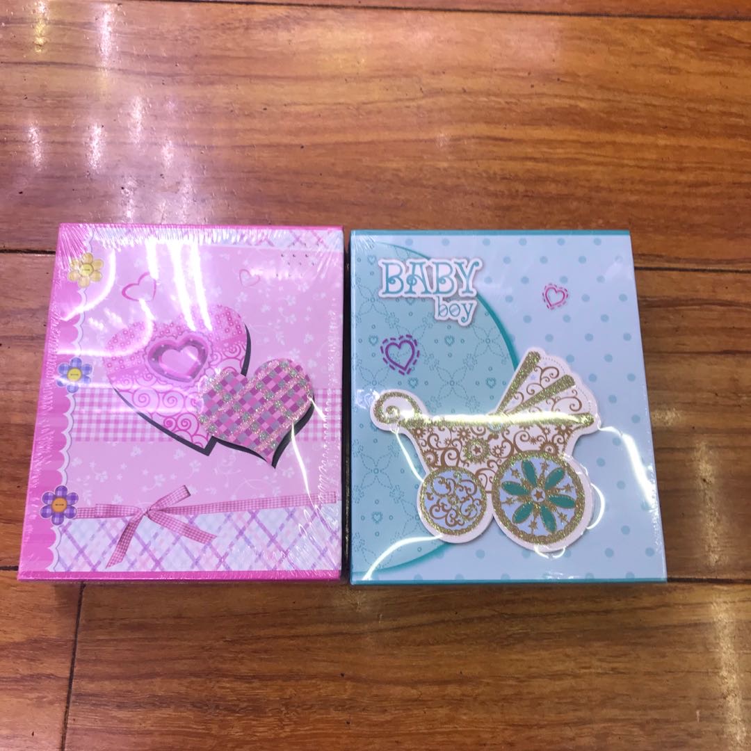 Photo album 6-inch thin foldout album this 4R photo album family baby growing album mixed pack message area thumbnail