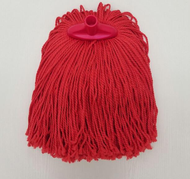 Fiber Cotton Floor Mop Old-Fashioned Household Absorbent Mop Cloth Cotton Twist Mop Head Mop details Picture