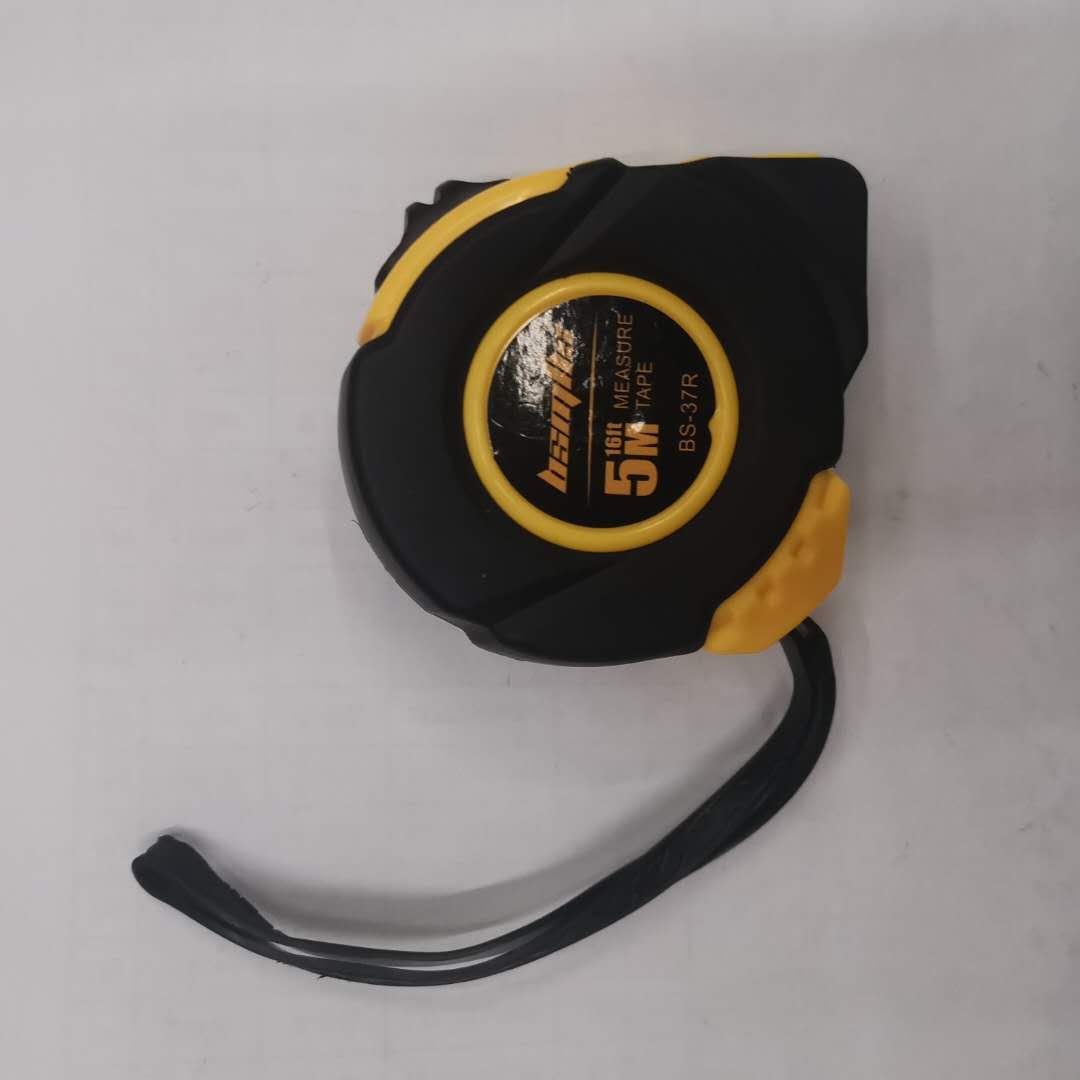 Stainless steel tape measure 3m, 5m, 7.5m, 10m anti-drop and wear-resistant box measure, plastic shell rubber-coated measure manufacturer wholesale