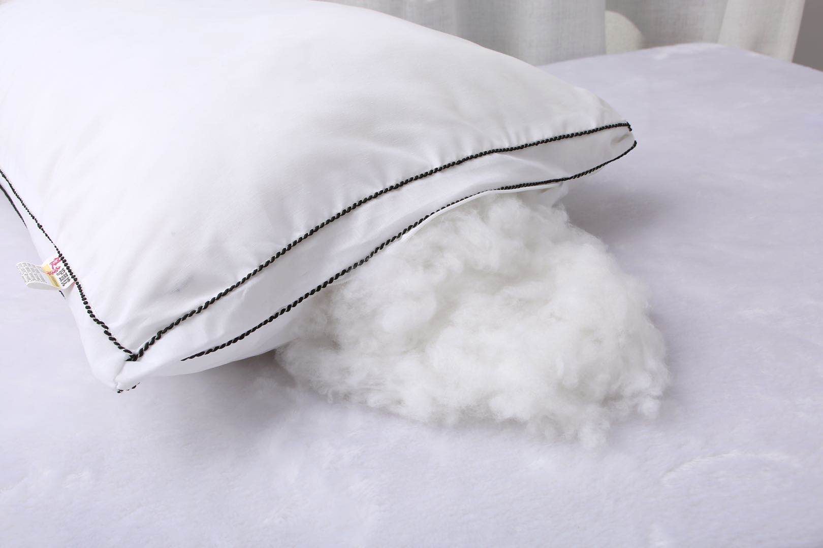 Dream Blue Xi Super Sleep Soft And Comfortable Feather Velvet Pillow details Picture