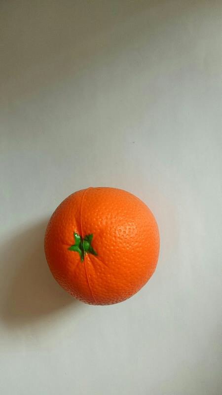pu发泡减压球  橙子形减压中弹玩具球详情图1