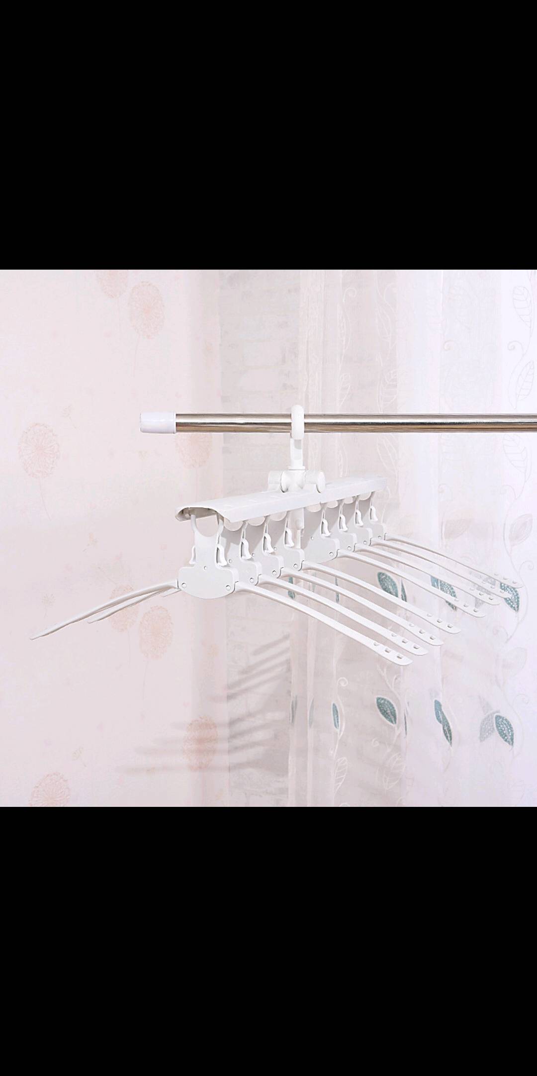 厂家直销创意折叠多功能魔术衣架伸缩收纳宿舍折叠懒人衣架礼品